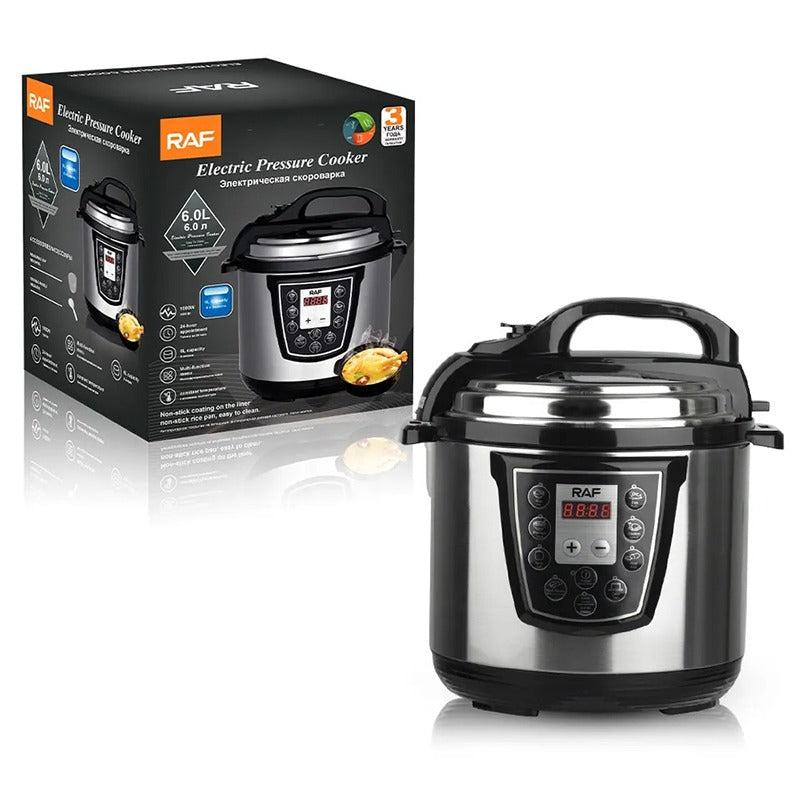 RAF Electric Pressure Cooker RAF 6L R.177