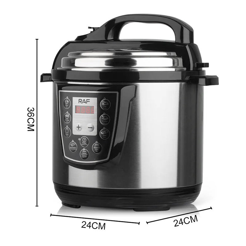 RAF Electric Pressure Cooker RAF 6L R.177