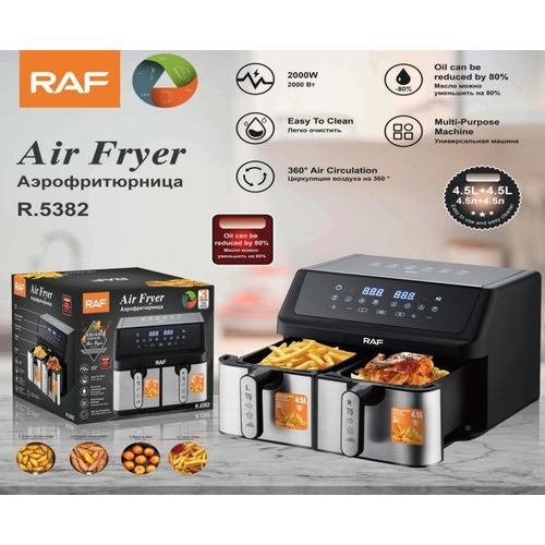 RAF 2-Drawer Fryer L+4.5L4.5 - 2000W R.5382