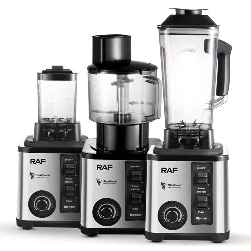 RAF 2600W Electric Blender, 5-in-1 Set, 3L Capacity, Stainless Steel Blades R.2880