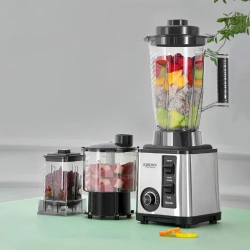RAF 2600W Electric Blender, 5-in-1 Set, 3L Capacity, Stainless Steel Blades R.2880