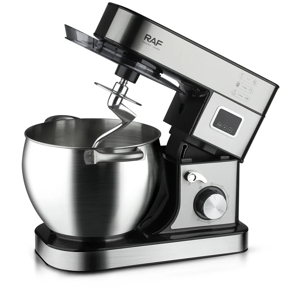 RAF 3-in-1 Stand Mixer ā 12L Large Capacity, R.6603, Multifunctional Kitchen Dough Mixer