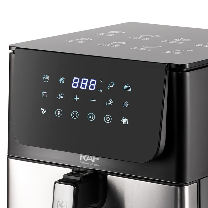 RAF Air Fryer 1800W 8.0L Capacity R.5291 Temperature Control