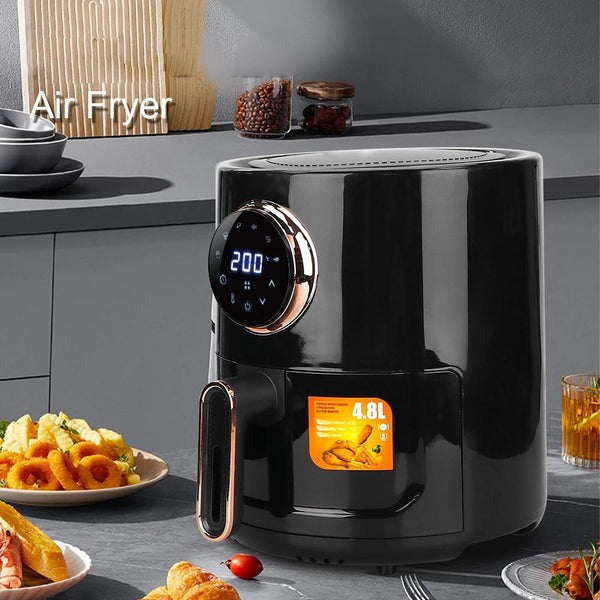 RAF Air Fryer Digital Rack, 5.5 Liter, 1350 Watt, Black - R-5271