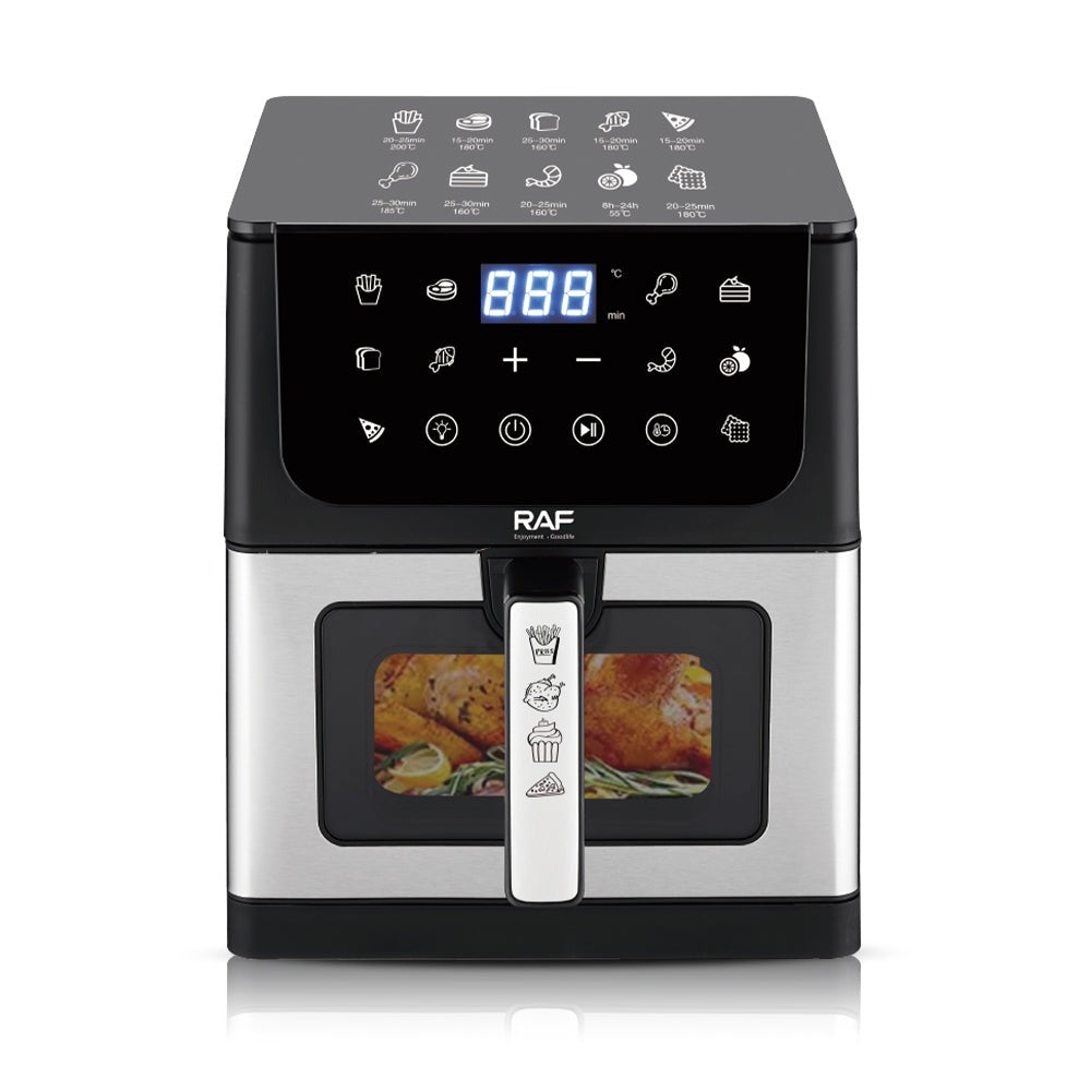RAF Air Fryer with App Control 8L Capacity 1800W Power Timer Control R.5290