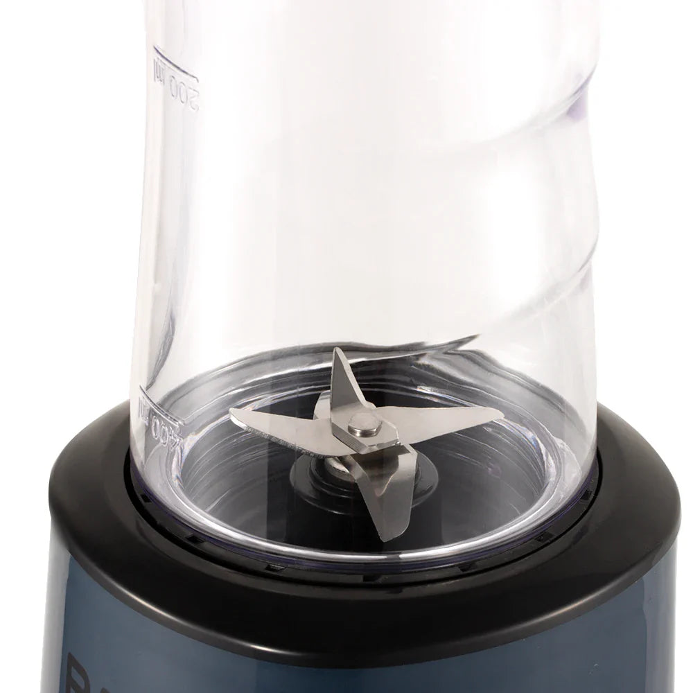 RAF Blender 0.6L, 300W ā Personal Smoothie & Juice Maker, Blue, R.397B