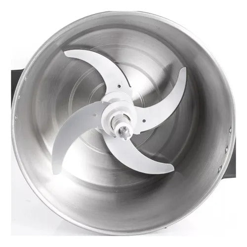 RAF Electric Food Processor & Chopper – 10L, 1000W, Silver, R.7723