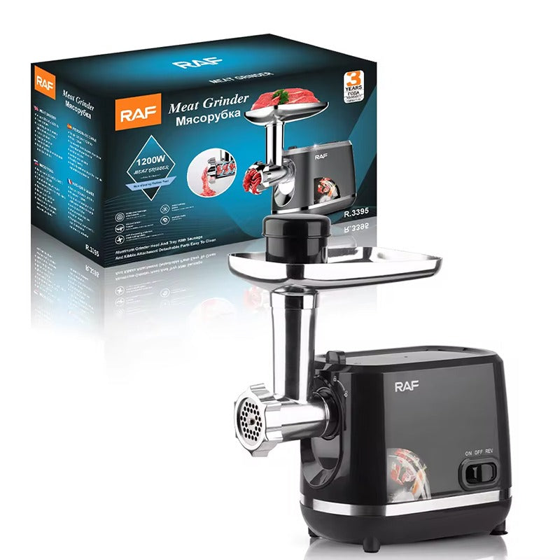 RAF Electric Meat Grinder – 1200W, R.3395, Multifunctional High Power Grinder