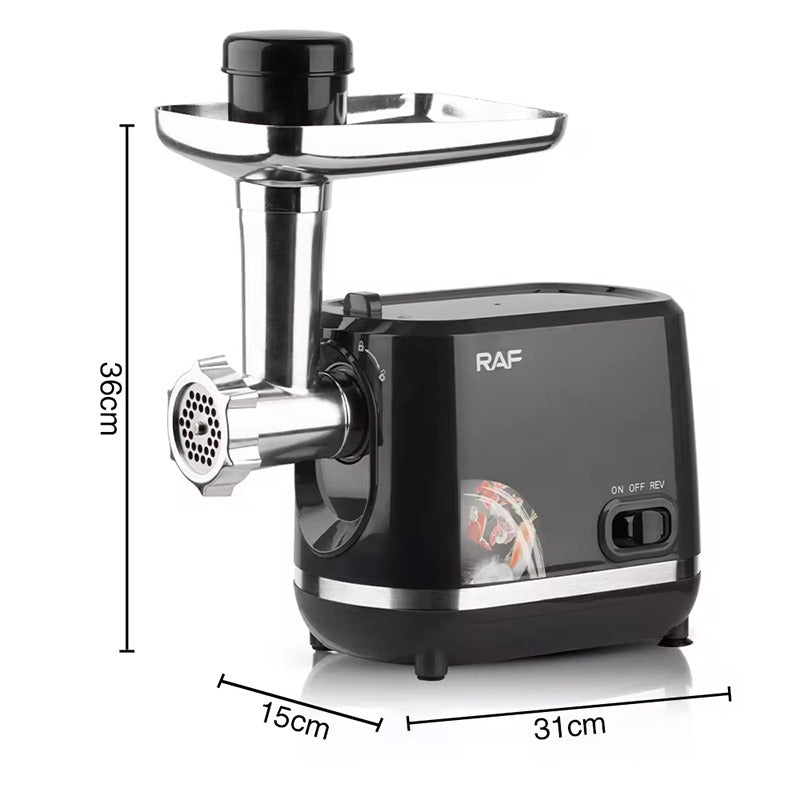 RAF Electric Meat Grinder – 1200W, R.3395, Multifunctional High Power Grinder