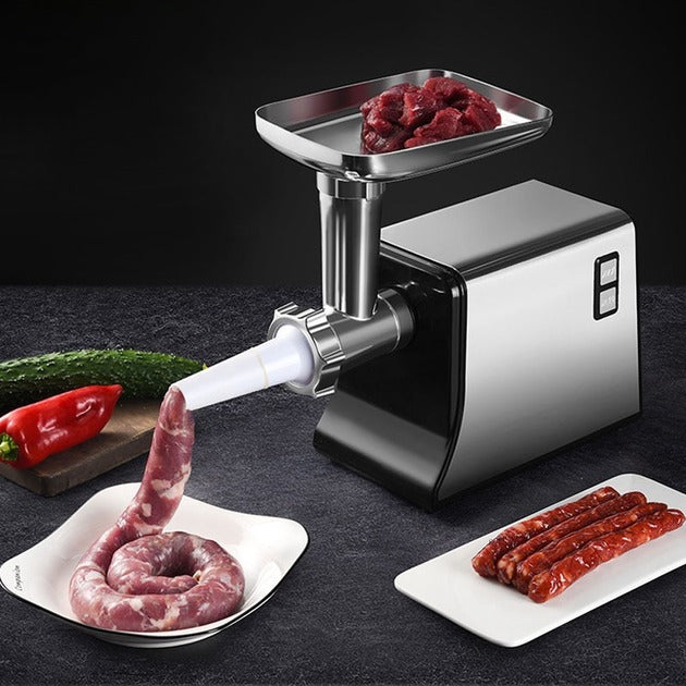 RAF Electric Meat Grinder – 1800W, R.3397, Metal Body, Sausage Attachment