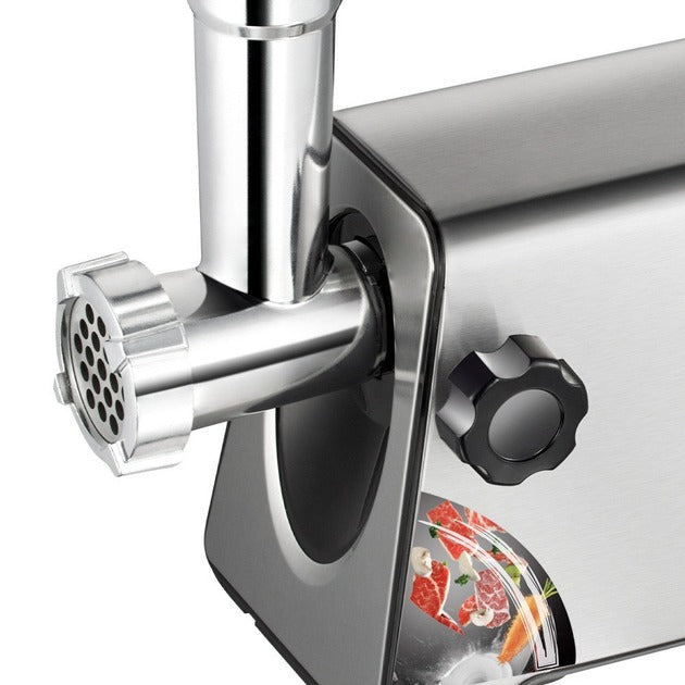RAF Electric Meat Grinder – 1800W, R.3397, Metal Body, Sausage Attachment