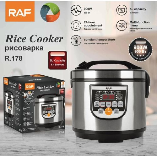 RAF Electric Pressure Cooker 5 Litres R.178