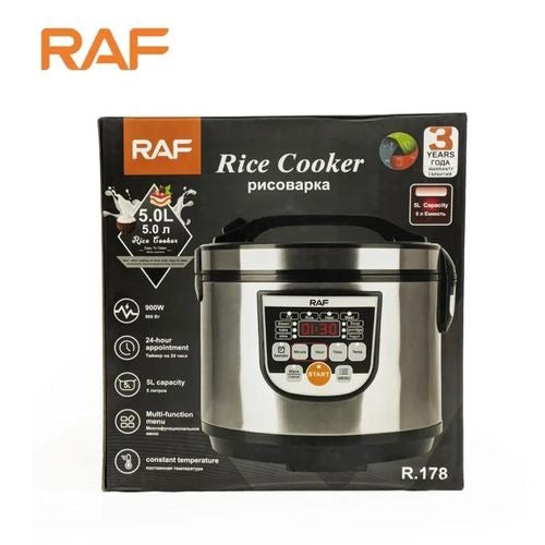 RAF Electric Pressure Cooker 5 Litres R.178