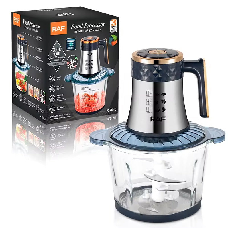 RAF Multifunctional Electric Food Chopper – 800W Vegetable & Kitchen Processor, R.7043