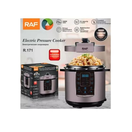 RAF R.171 Multifunctional Stainless Steel Pressure Cooker 6L/1000W