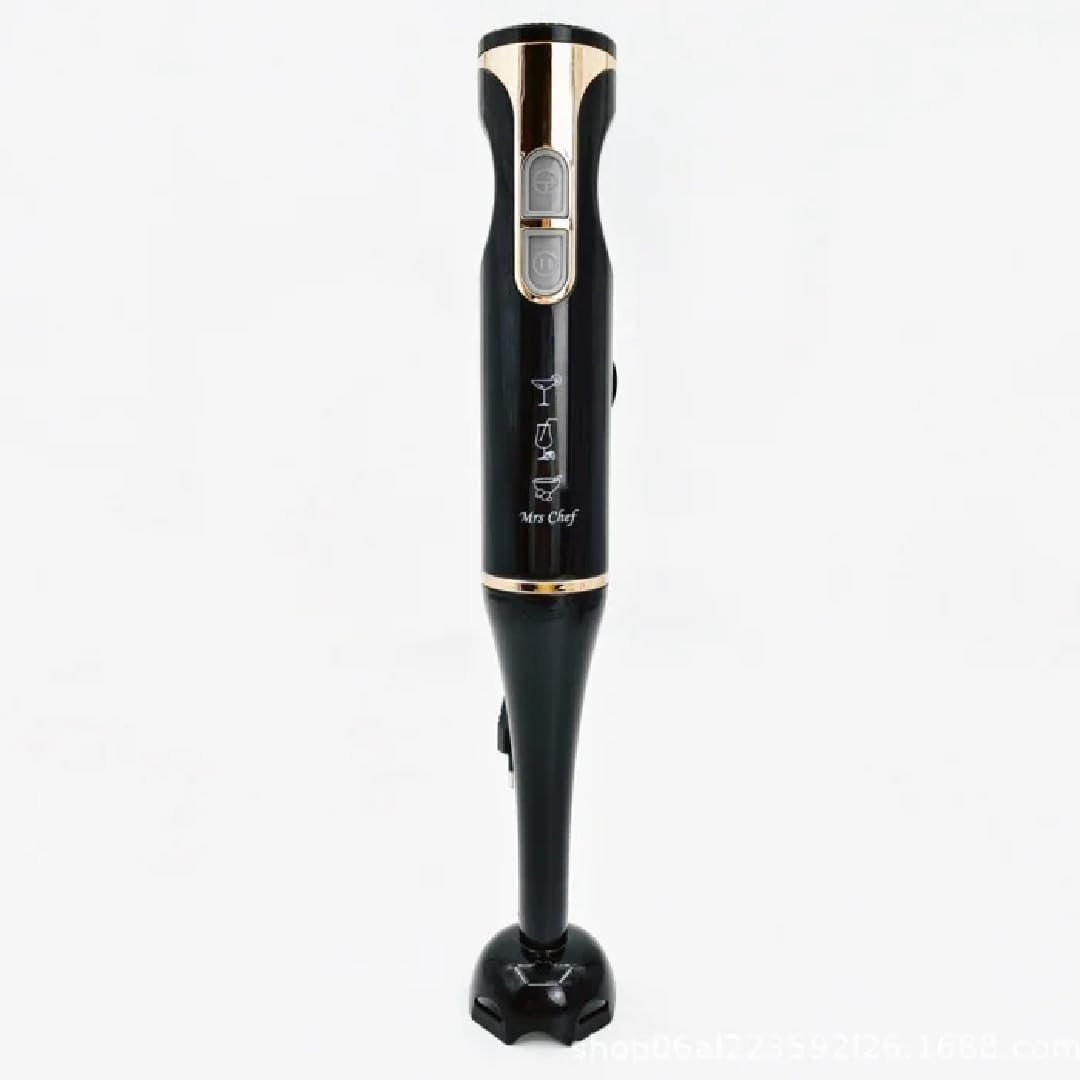 RAF R.290B Hand Blender, 800W, Stainless Steel Stick Blender with Attachments