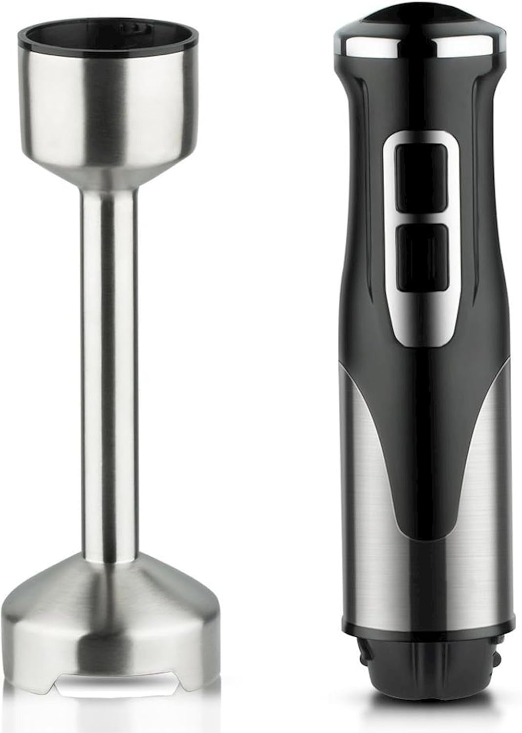 RAF R.323 Hand Blender, 800W Stainless Steel Stick Blender, 220V 50Hz – Silver