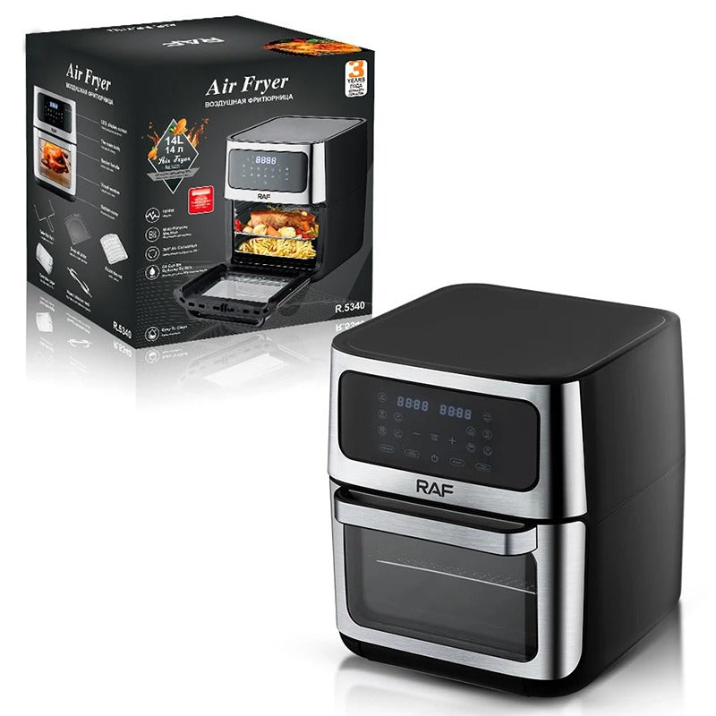 RAF R.5340 Multifunction Touch Screen Large Capacity Electric Fryer Air fryer 14L