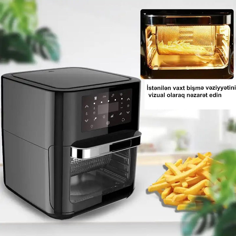 RAF R.5340 Multifunction Touch Screen Large Capacity Electric Fryer Air fryer 14L