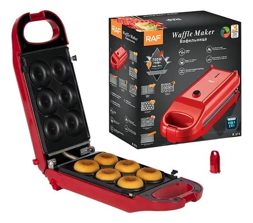 RAF R.575 700W Waffle Maker 1 in 5 Large
