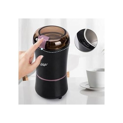 RAF R.7110 Multi Coffee Grinder – 300W, Stainless Steel Blades, Electric Spice & Nut Grinder
