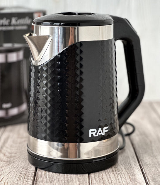 RAF R.7875 Electric Kettle – 2L Bicolor Double Wall Stainless Steel, 1500W