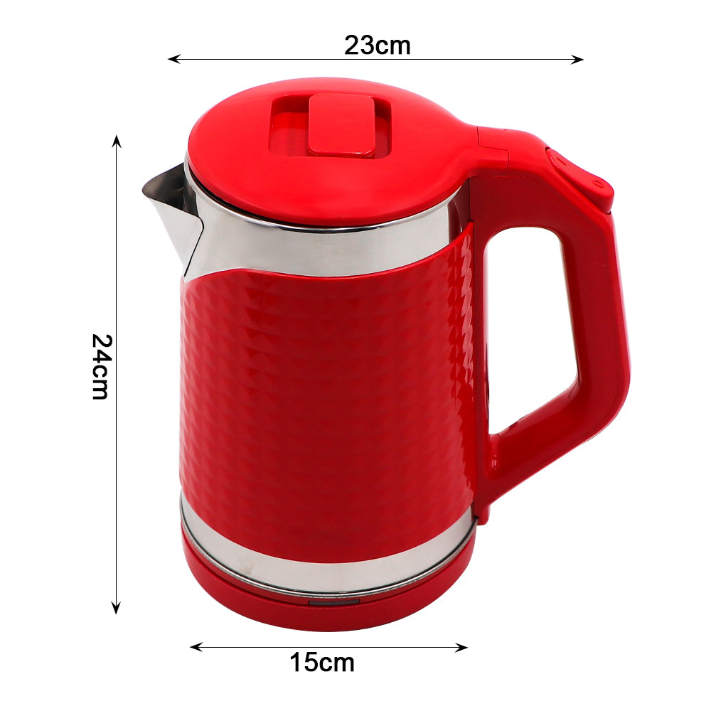 RAF R.7875 Electric Kettle – 2L Bicolor Double Wall Stainless Steel, 1500W