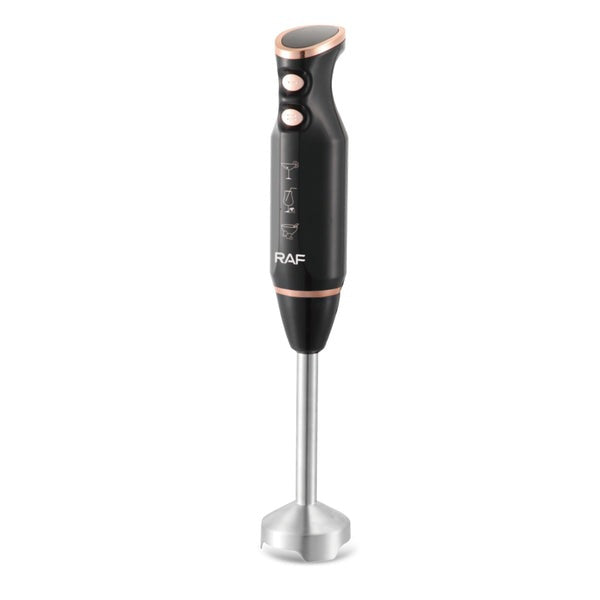RAF R.793 2-in-1 Hand Blender, 800W Powerful Stainless Steel Stick Blender with Chopper & Beaker