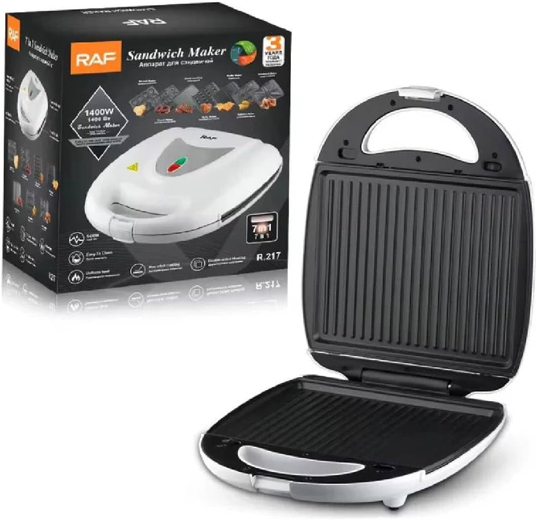 RAF Sandwich Maker 1×7 1400 Watt R.217