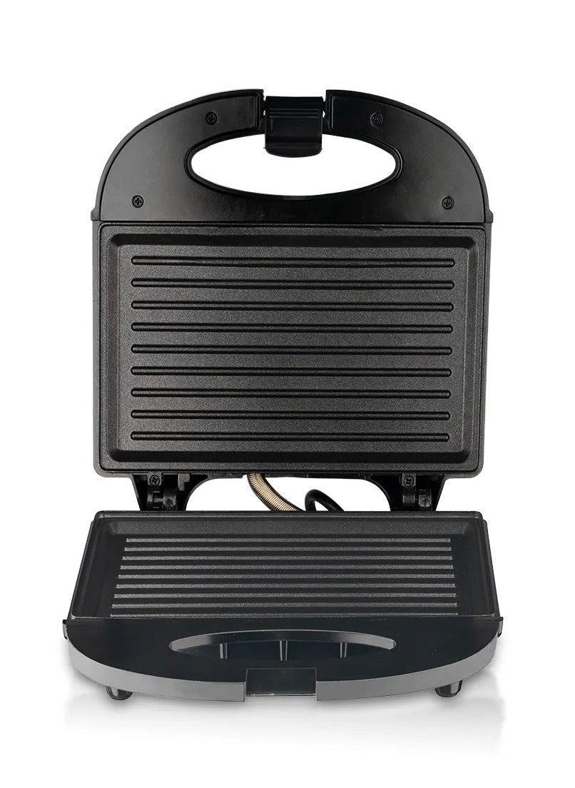RAF Sandwich Maker R.200, 850 Watt, 220v, 50Hz, Black