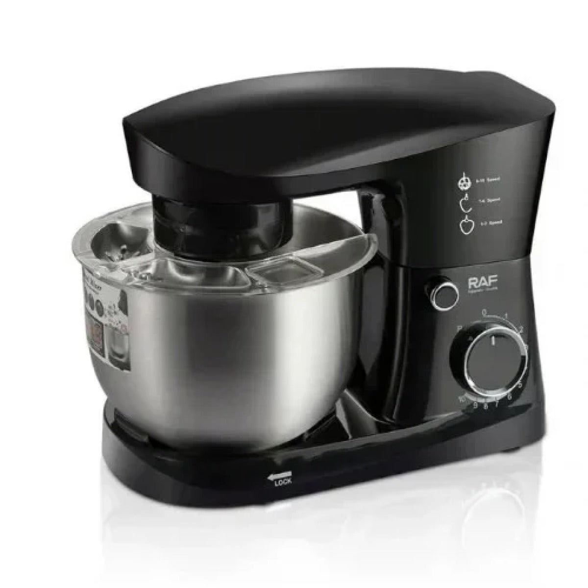 RAF Stand Mixer – 1500W, 4L Stainless Steel Bowl, R.6604 Kitchen Machine
