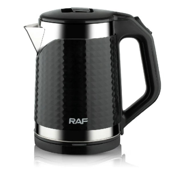 RAF R.7875 Electric Kettle – 2L Bicolor Double Wall Stainless Steel, 1500W