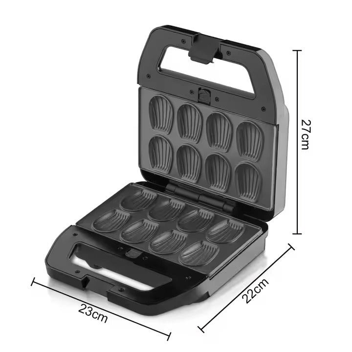 Rav Sandwich Maker, 8 Interchangeable Plates, 800 Watts, R.551 - Black