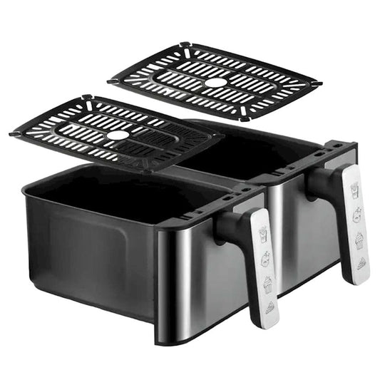 Digital Oil-Free Fryer, 2 Drawers, 4.5+4.5 Liters, RAF R.5262