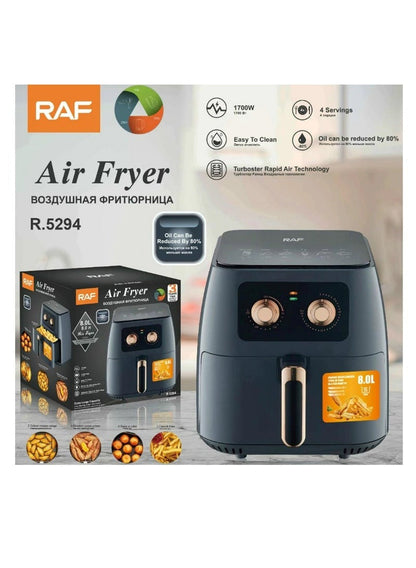 Household Air Fryer 1700W Strong Power 8L Large Capacity R.5294