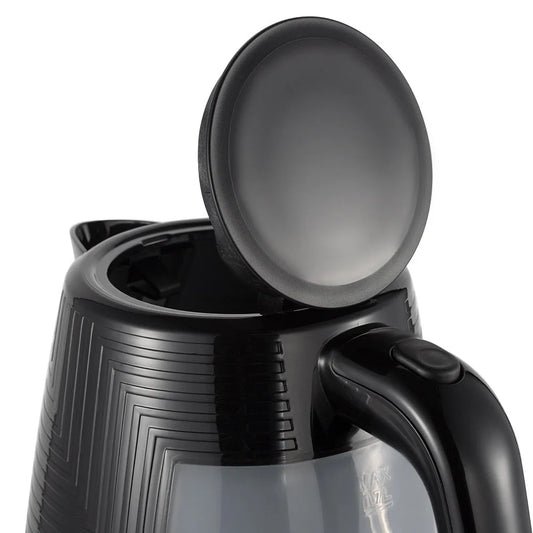 RAF 2200W Electric Kettle – 1.7L Water Boiler & Tea Maker – Visible Glass Body – Fast Heating – Model R.7951