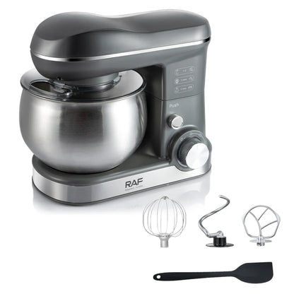 RAF 3-in-1 Stand Mixer – 1800W, 6L Bowl, R.6617, Multifunctional Cake & Bread Dough Mixer