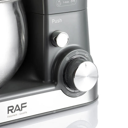 RAF 3-in-1 Stand Mixer – 1800W, 6L Bowl, R.6617, Multifunctional Cake & Bread Dough Mixer