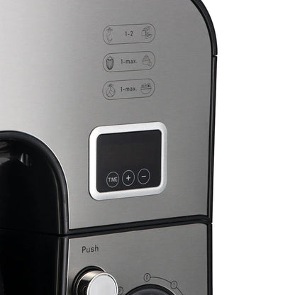 RAF 3-in-1 Stand Mixer – 5L Stainless Steel Bowl, 6 Speeds, Digital Display, R.6606