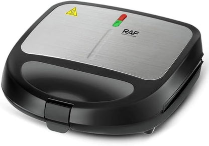 RAF 6-in-1 Grill Electric Toster with 6 Removable Panels R.541 Black