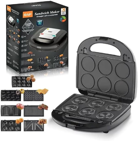 RAF 750W RAF 750W R.2691 Sandwich Maker 7in1 Sandwich Maker 7in1