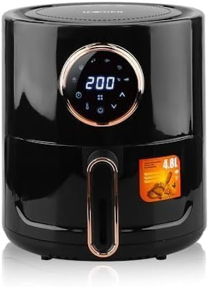 RAF Air Fryer Digital Rack, 5.5 Liter, 1350 Watt, Black - R-5271