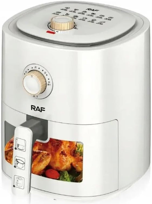 RAF Air Fryer,R.5332W ,6L 1500W,White