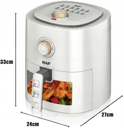 RAF Air Fryer,R.5332W ,6L 1500W,White