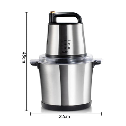 RAF Electric Food Chopper – 1000W, R.7724, High Performance Kitchen Processor