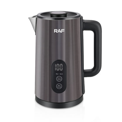 RAF electric kettle on a white background