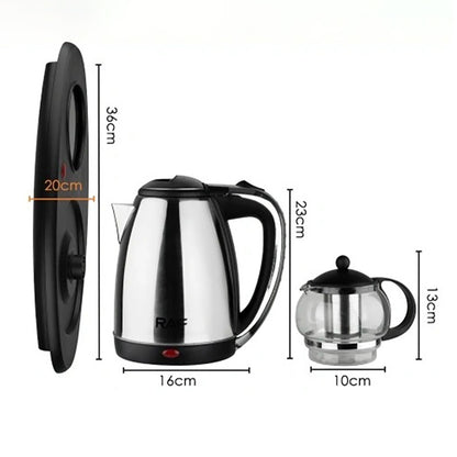 RAF Electric Kettle Set 2200W – Special Stainless Steel – Auto Shut-Off Function – Model R-7899
