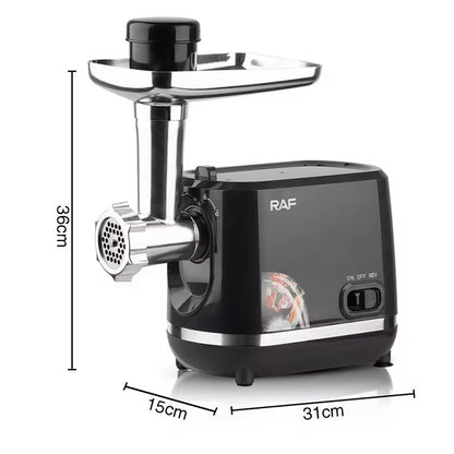 RAF Electric Meat Grinder – 1200W, R.3395, Multifunctional High Power Grinder
