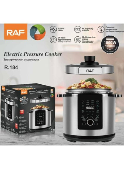 RAF Electric Pressure Cooker RAF 6L R.184