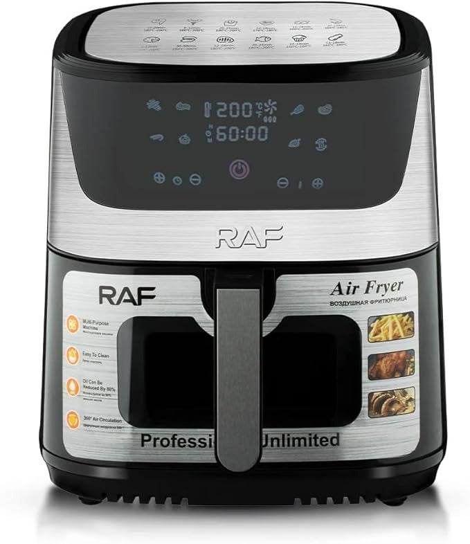 RAF Healthy Air Fryer 8 Liter 1500W Digital (R.5350)